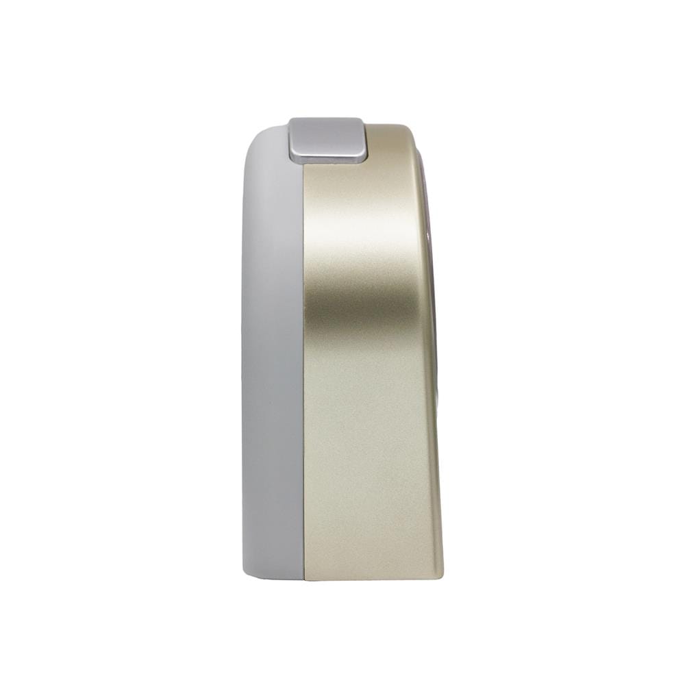 นาฬิกาปลุก SEIKO CLOCKS QHE204G 4.6X4.5 นิ้ว สีทอง