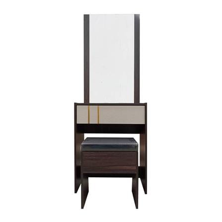ชุดโต๊ะเครื่องแป้ง FURDINI ATLANTA 60 ซม. สีอคาเซีย/เทา_1