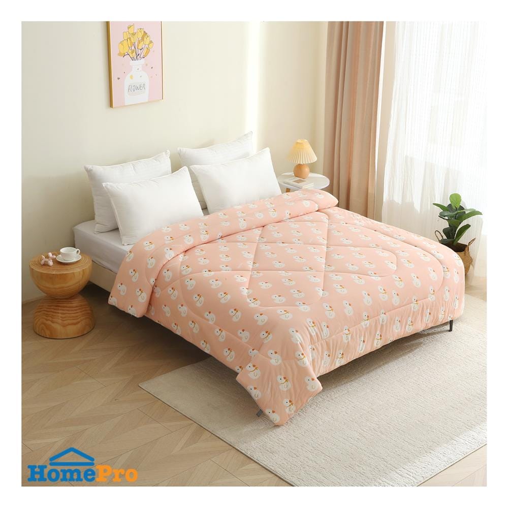 ผ้าห่ม HOME LIVING STYLE DUCKLING 70X90 นิ้ว สี OLD ROSE