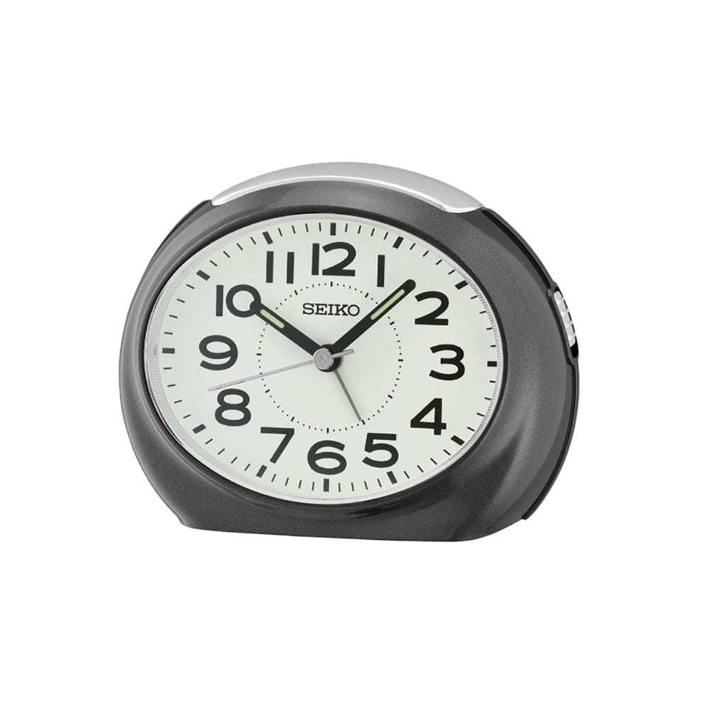 นาฬิกาปลุก SEIKO CLOCKS QHE193K 3.4X4.4 นิ้ว สีดำ_1