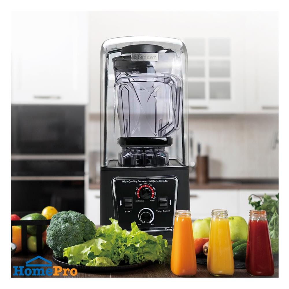 เครื่องปั่นน้ำผลไม้ WORLDTECH WT-PB3100 2.50 ลิตร สีดำ