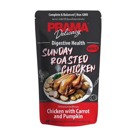 อาหารเปียกสุนัข PRAMA PD4 SUNDAY ROASTED CHICKEN 120 ก._0