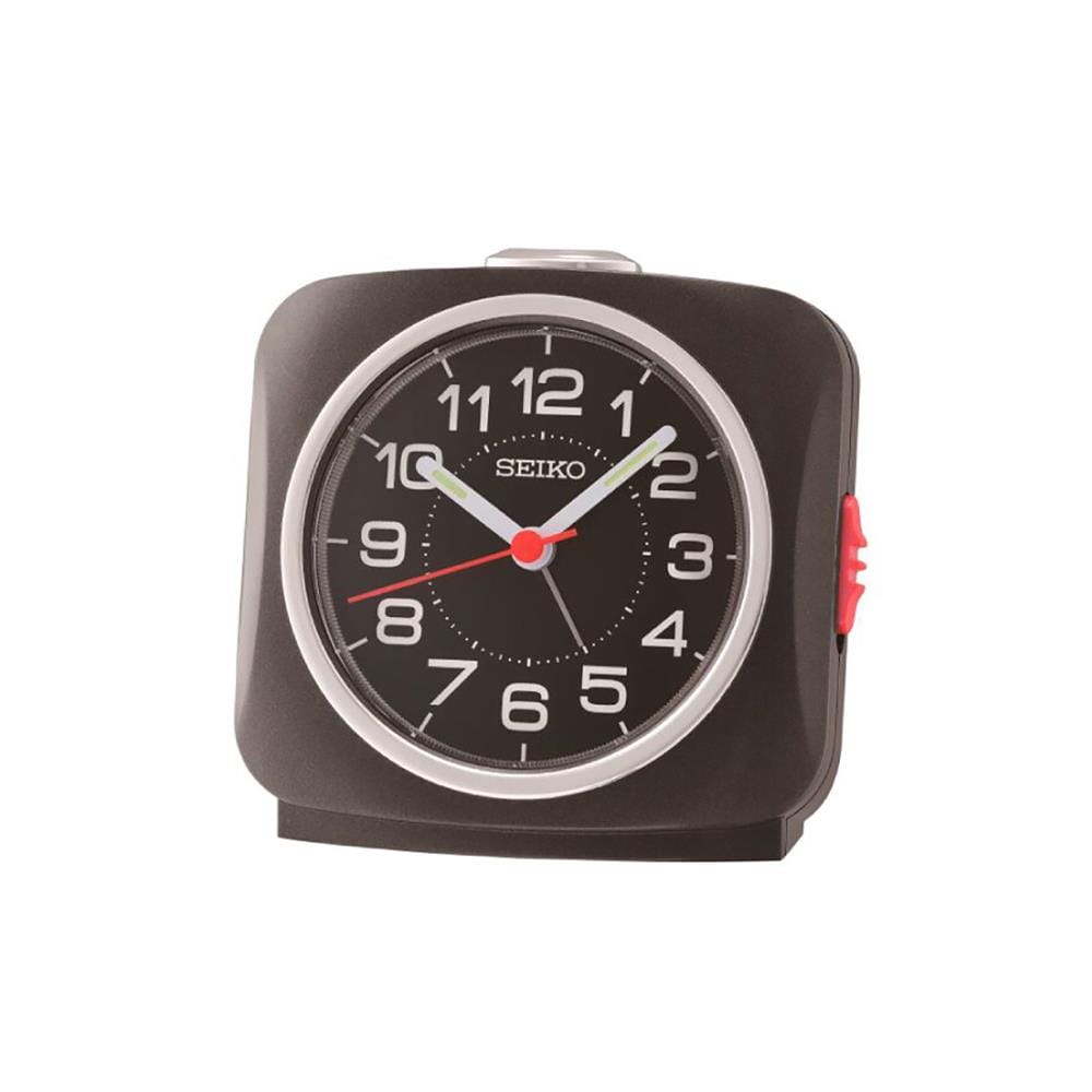 นาฬิกาปลุก SEIKO CLOCKS QHE194K 3.7 นิ้ว สีดำ_1