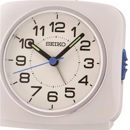 นาฬิกาปลุก SEIKO CLOCKS QHE194W 3.7 นิ้ว สีขาว_2
