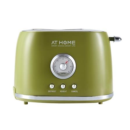 เครื่องปิ้งขนมปัง AT HOME 10HO00061 สีเขียว_0