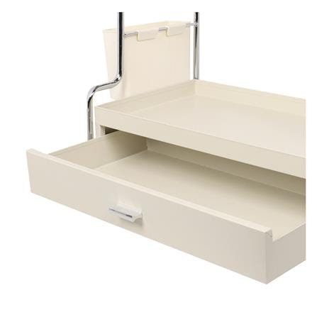 ชั้นวางเครื่องปรุง 2 ชั้น พร้อมลิ้นชัก KECH CREAMY 42.5X23.5X42 ซม. สีครีม_3