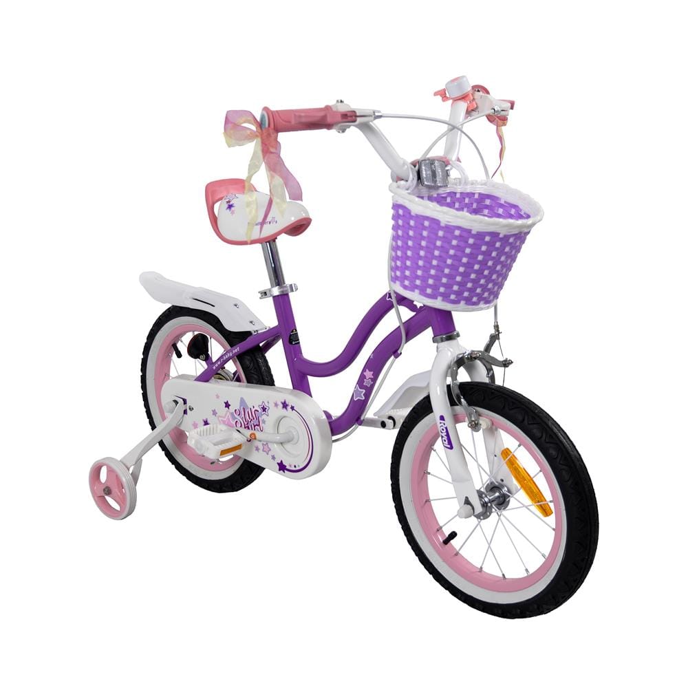 จักรยานเด็ก ROYAL BABY STARGIRL 14 นิ้ว สีม่วง