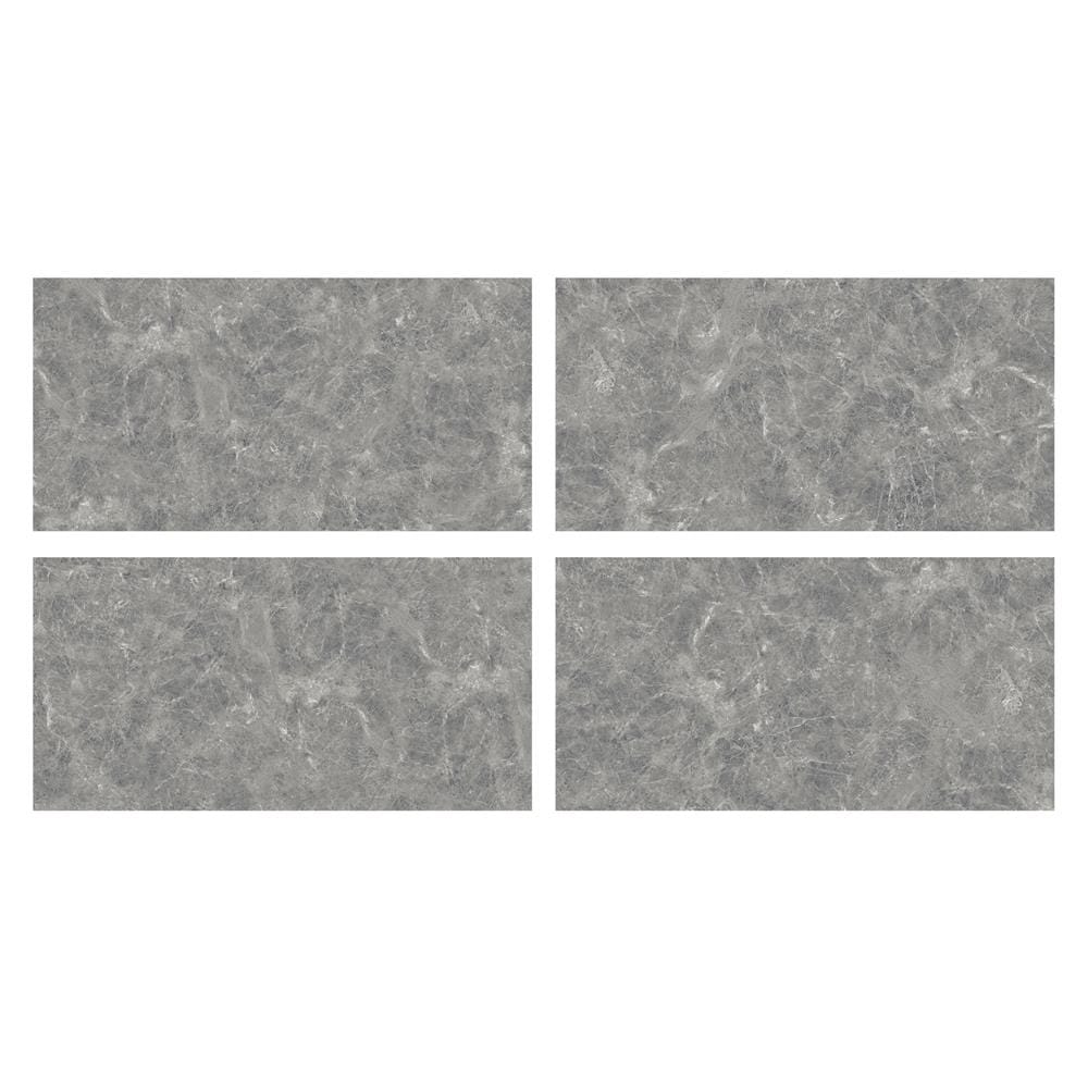 กระเบื้องพื้นพอร์ซเลน 60x120 ซม. COTTO สโนว์เฟลค เทา PM 1.44 ตร.ม.