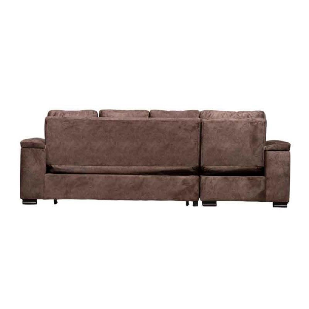 โซฟาเข้ามุมซ้าย AS FURNITURE KALEL CRBWU38 สีน้ำตาล