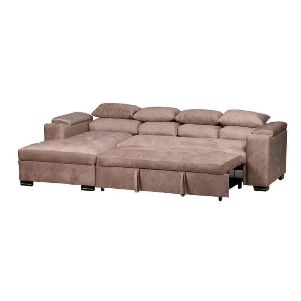 โซฟาเข้ามุมซ้าย AS FURNITURE KALEL CRCRU36 สีครีม