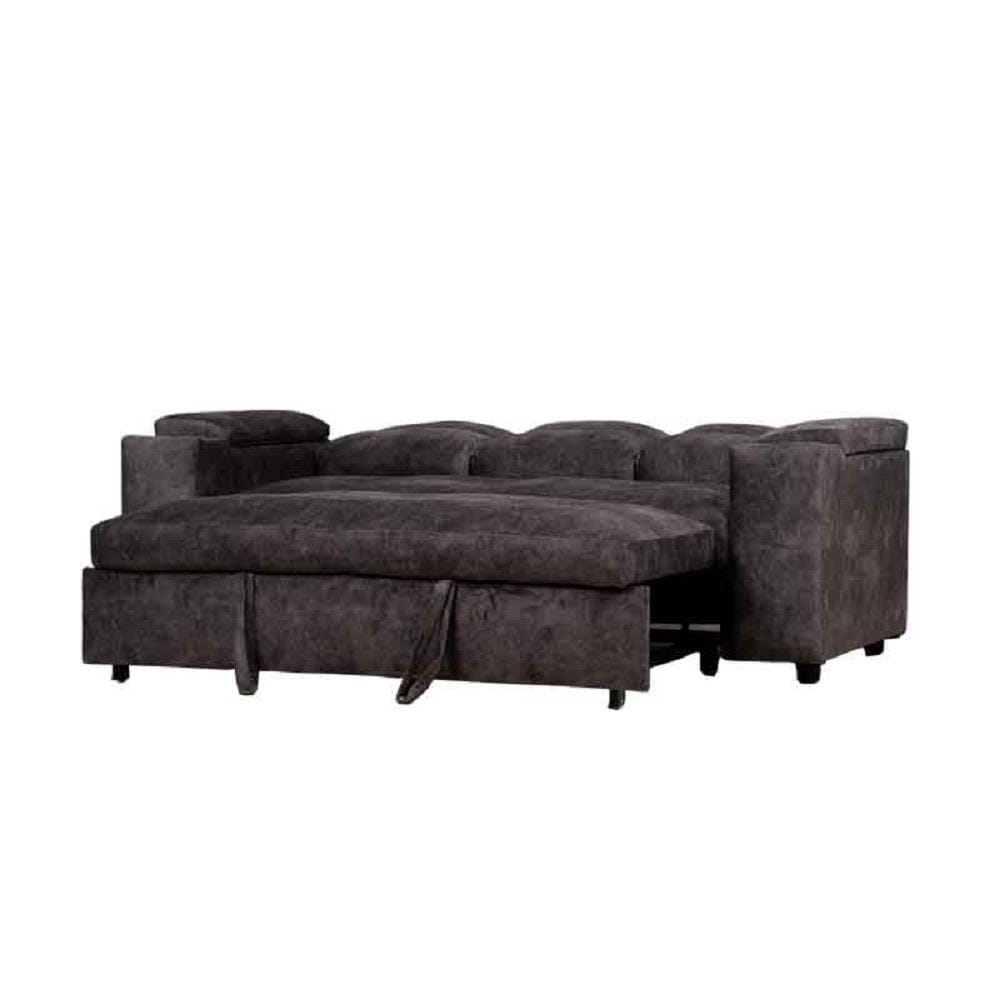 โซฟาเบด AS FURNITURE AURORA CGYU40 สีเทาเข้ม