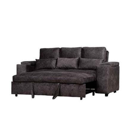 โซฟาเบด AS FURNITURE AURORA CGYU40 สีเทาเข้ม_2