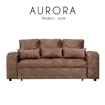 โซฟาเบด AS FURNITURE AURORA CBWU37 สีน้ำตาล_9