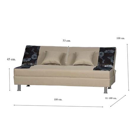 โซฟาเบด AS FURNITURE FABIEN CCRZCA9 สีครีม_7