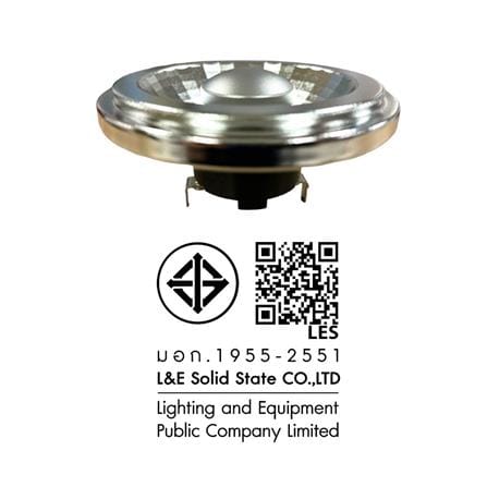 หลอด LED L&E QR111 40D 15 วัตต์ WARM WHITE G53_6