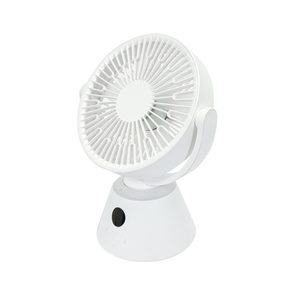 พัดลมพกพา 5 นิ้ว QUU HP24060608 สีขาว