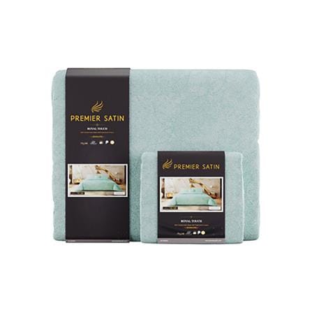 ชุดผ้าปูที่นอน 5 ฟุต 6 ชิ้น PREMIER SATIN ROYAL TOUCH PRINT PC139_4