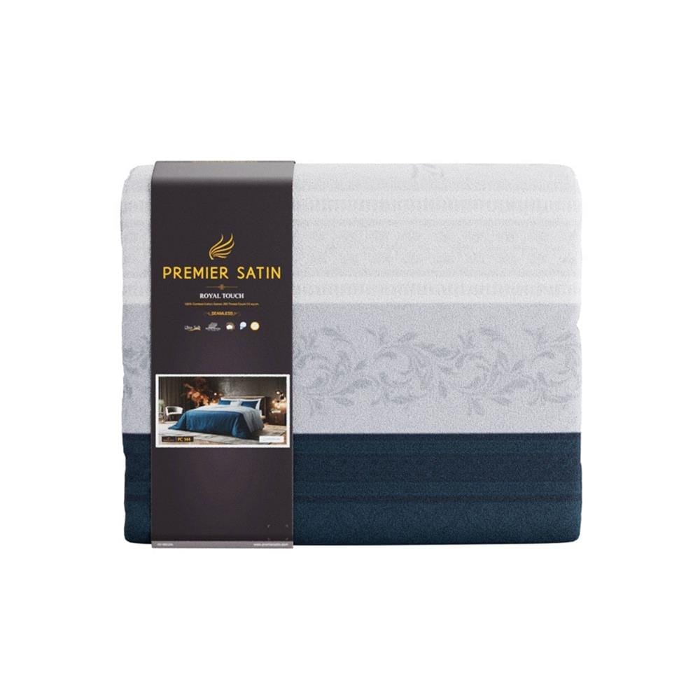 ผ้านวม PREMIER SATIN ROYAL TOUCH PRINT 100X90 นิ้ว PC144