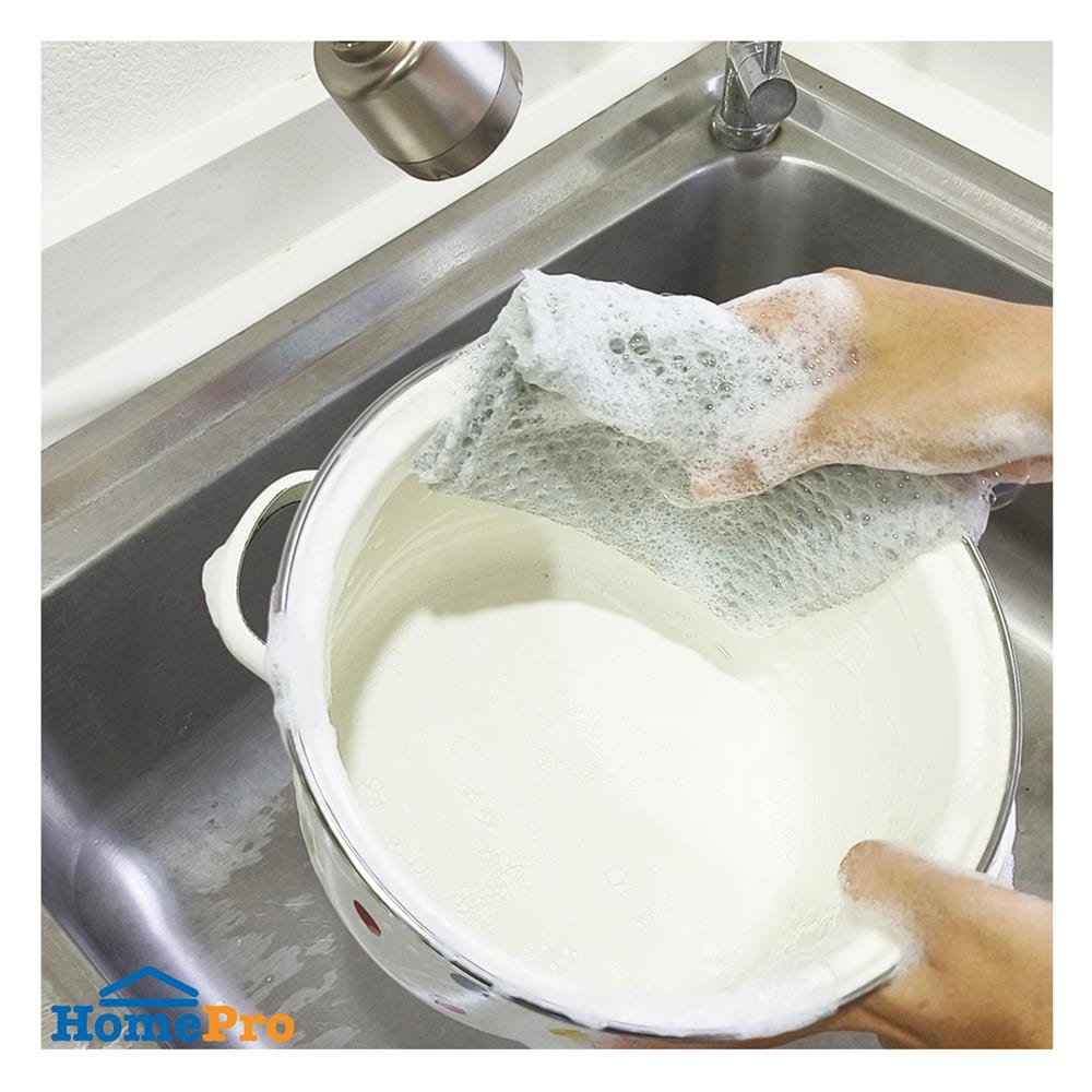 ผ้าตาข่ายล้างจาน POLY-BRITE 30x28 ซม. แพ็ก 2 ชิ้น