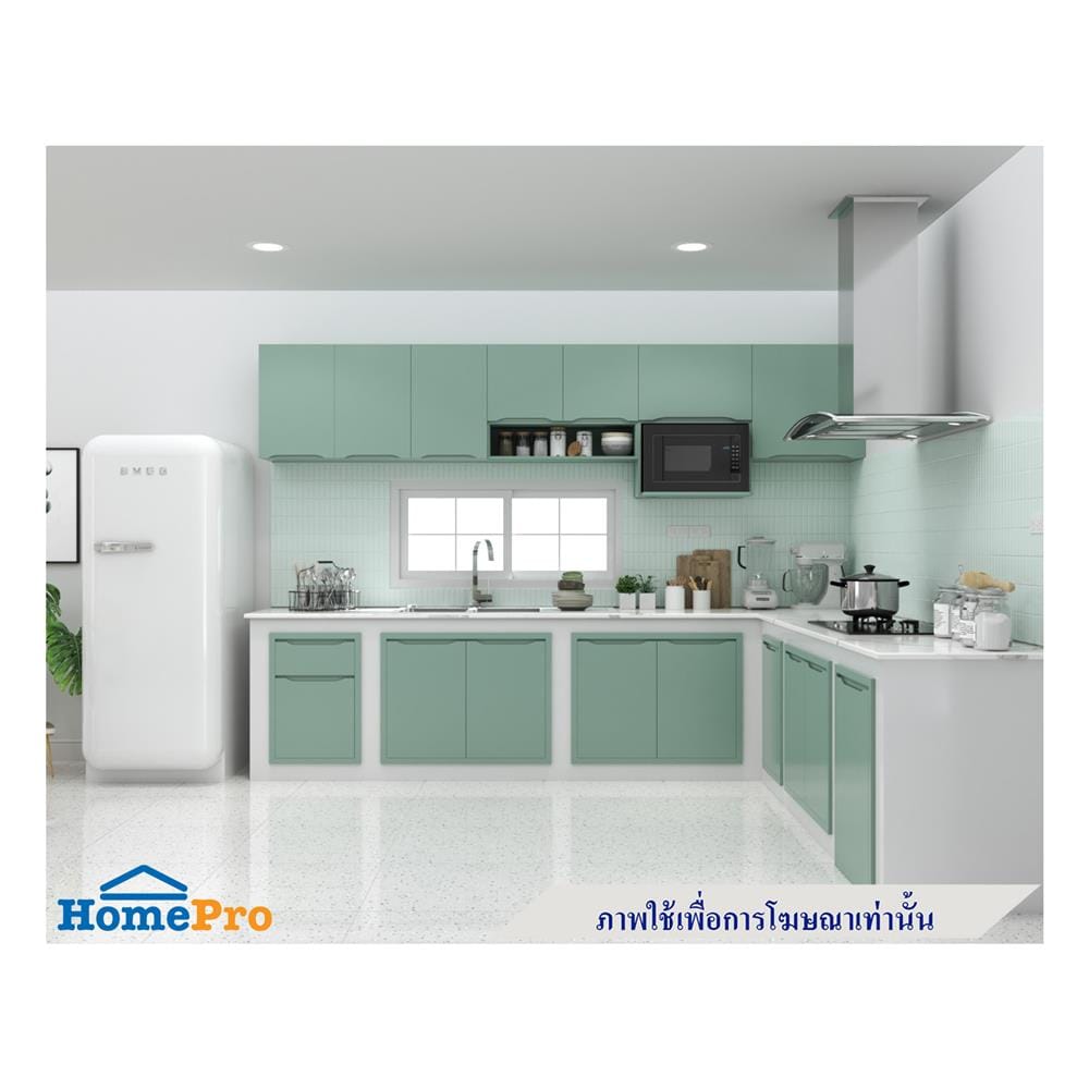 บานซิงค์เดี่ยว MJ ECO 46x66 ซม. สี SEA SALT