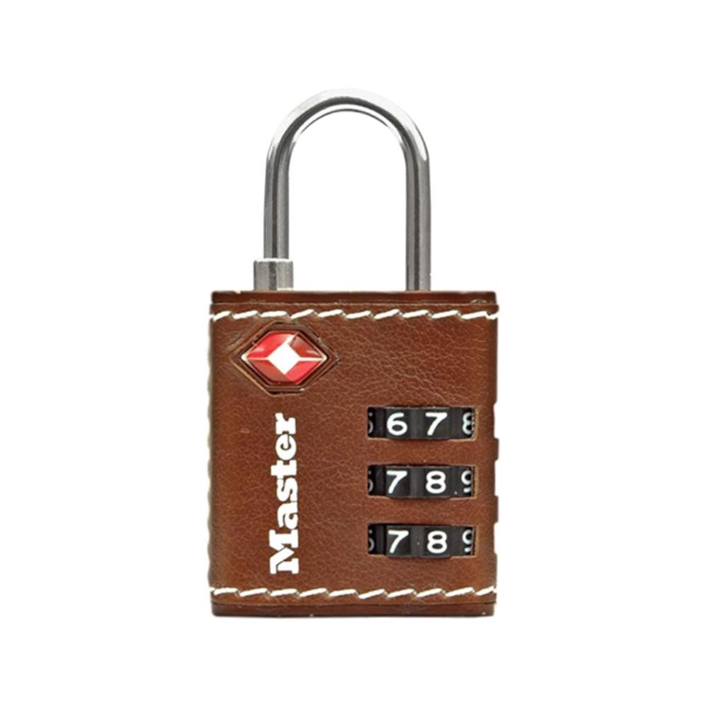 กุญแจรหัส MASTER LOCK TSA 4692 สีน้ำตาล