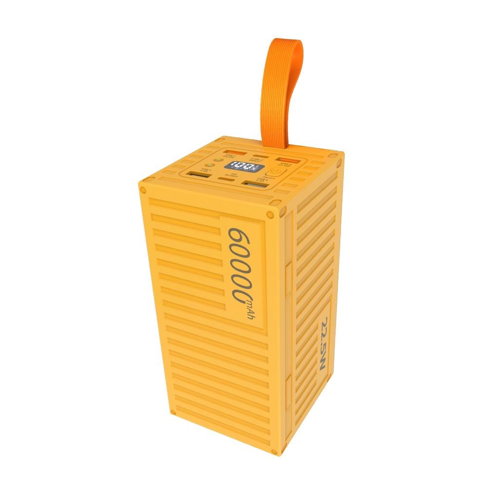 แบตเตอรี่สำรอง ASAKI A-B3601FY 60000 MAH สีเหลือง