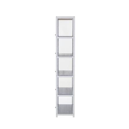 ตู้โชว์ LOOMS MAYYA 19227943 70 ซม. สีขาว_3
