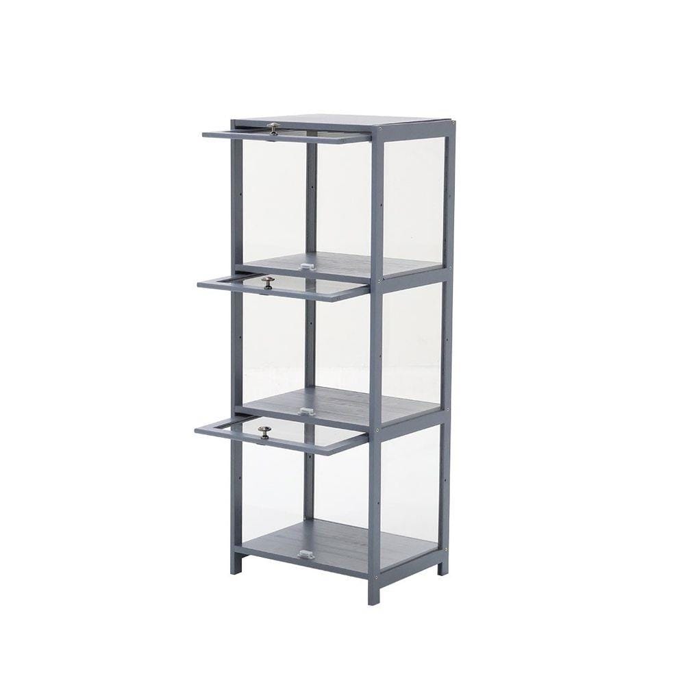 ตู้โชว์ LOOMS MAYYA 19227938 40 ซม. สีเทา