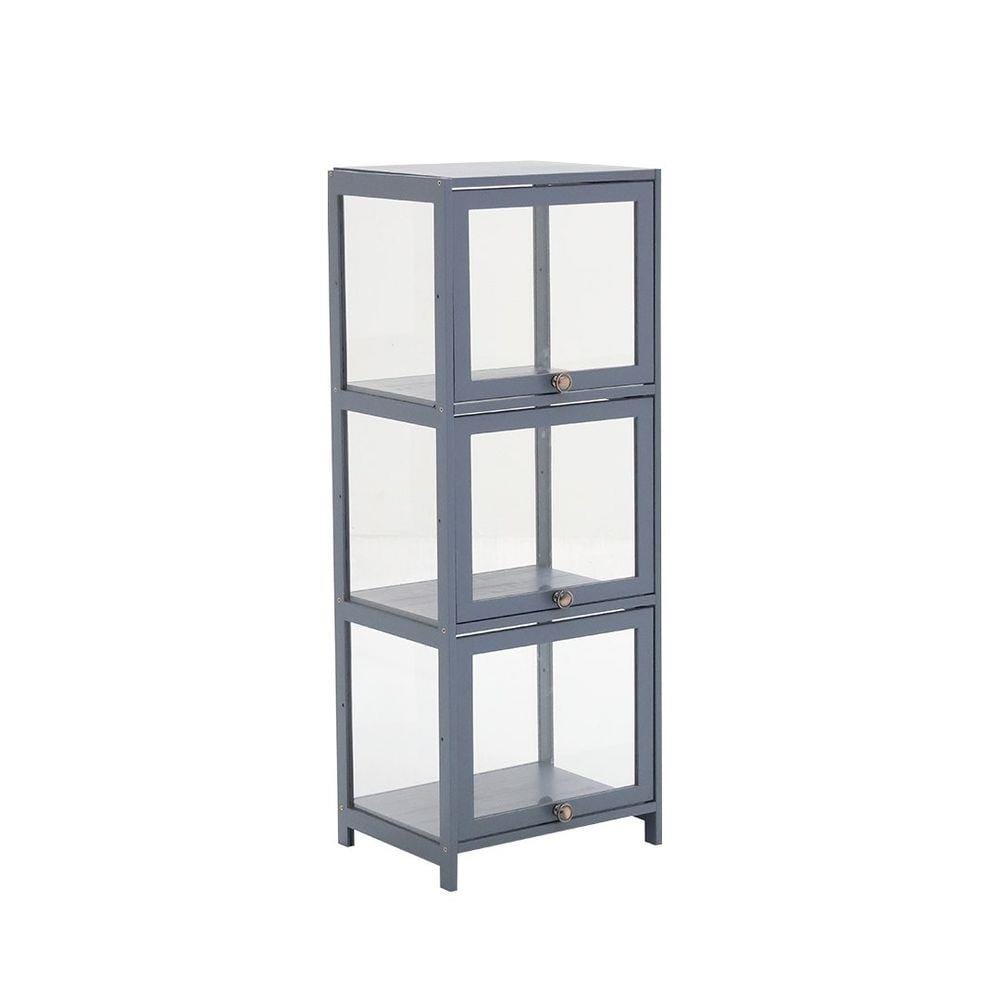 ตู้โชว์ LOOMS MAYYA 19227938 40 ซม. สีเทา