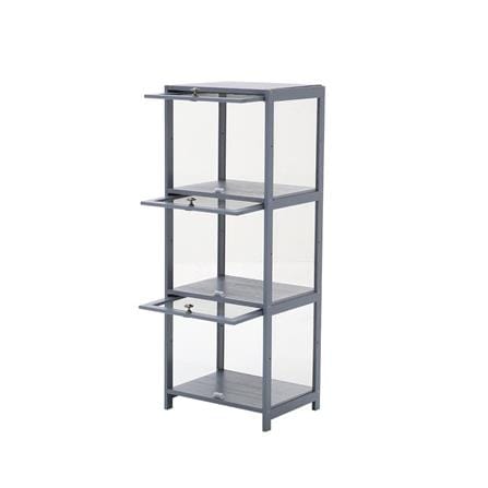 ตู้โชว์ LOOMS MAYYA 19227938 40 ซม. สีเทา_2