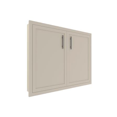 หน้าบานคู่ MJ SLIM SHAKER 86x66 ซม. สี BEIGE_1