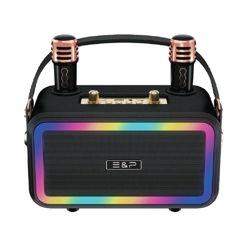 ลำโพงบลูทูธพร้อมไมค์ E&P M600 สีดำ