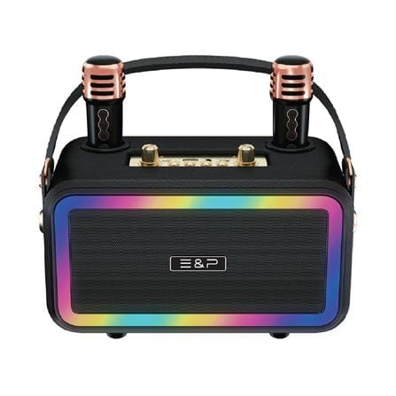 ลำโพงบลูทูธพร้อมไมค์ E&P M600 สีดำ_0