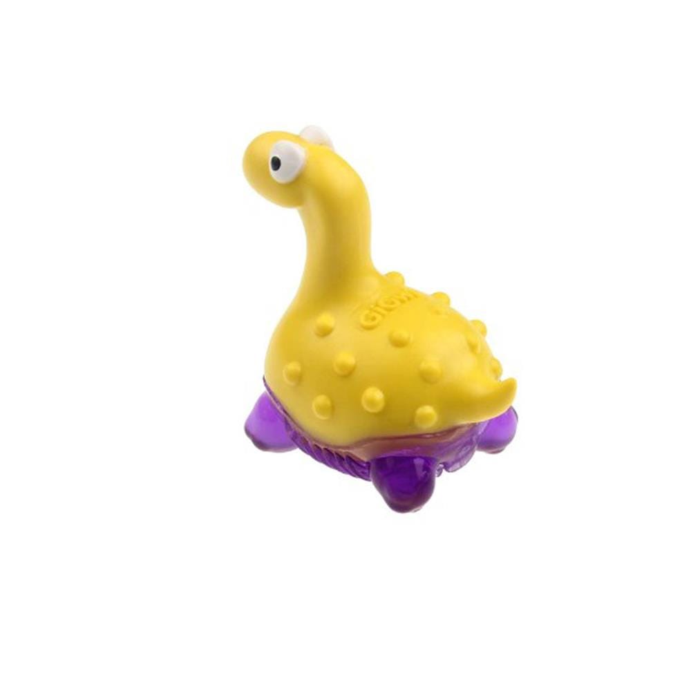 ของเล่นสุนัข GIGWI SUPPA PUPPA DINO XS สีเหลือง