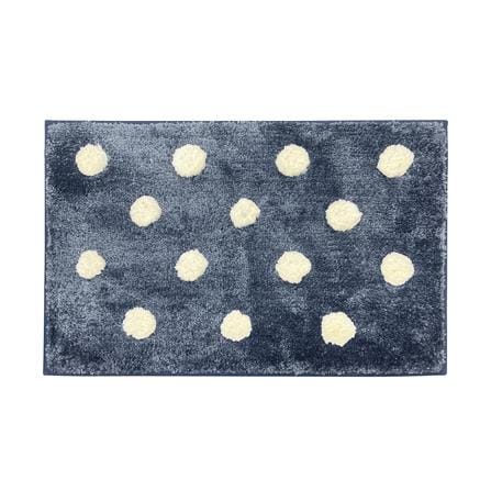 พรม HOME LIVING STYLE DOT 45X70 ซม. สีน้ำเงิน_0