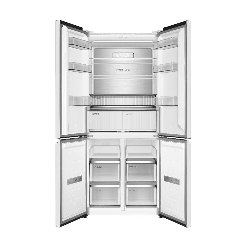 ตู้เย็น MULTI DOOR TCL RT52GCCDW 18.4 คิว กระจกขาว