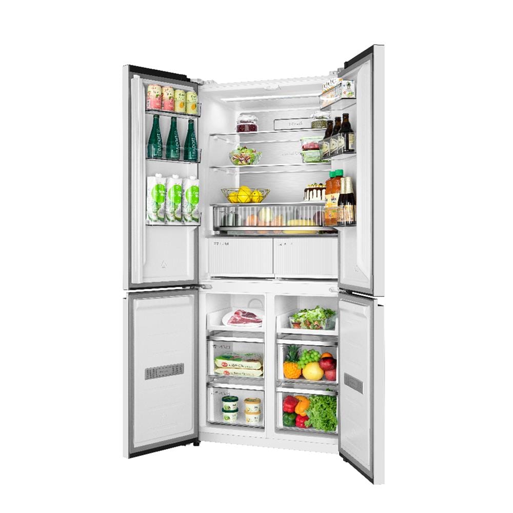ตู้เย็น MULTI DOOR TCL RT52GCCDW 18.4 คิว กระจกขาว