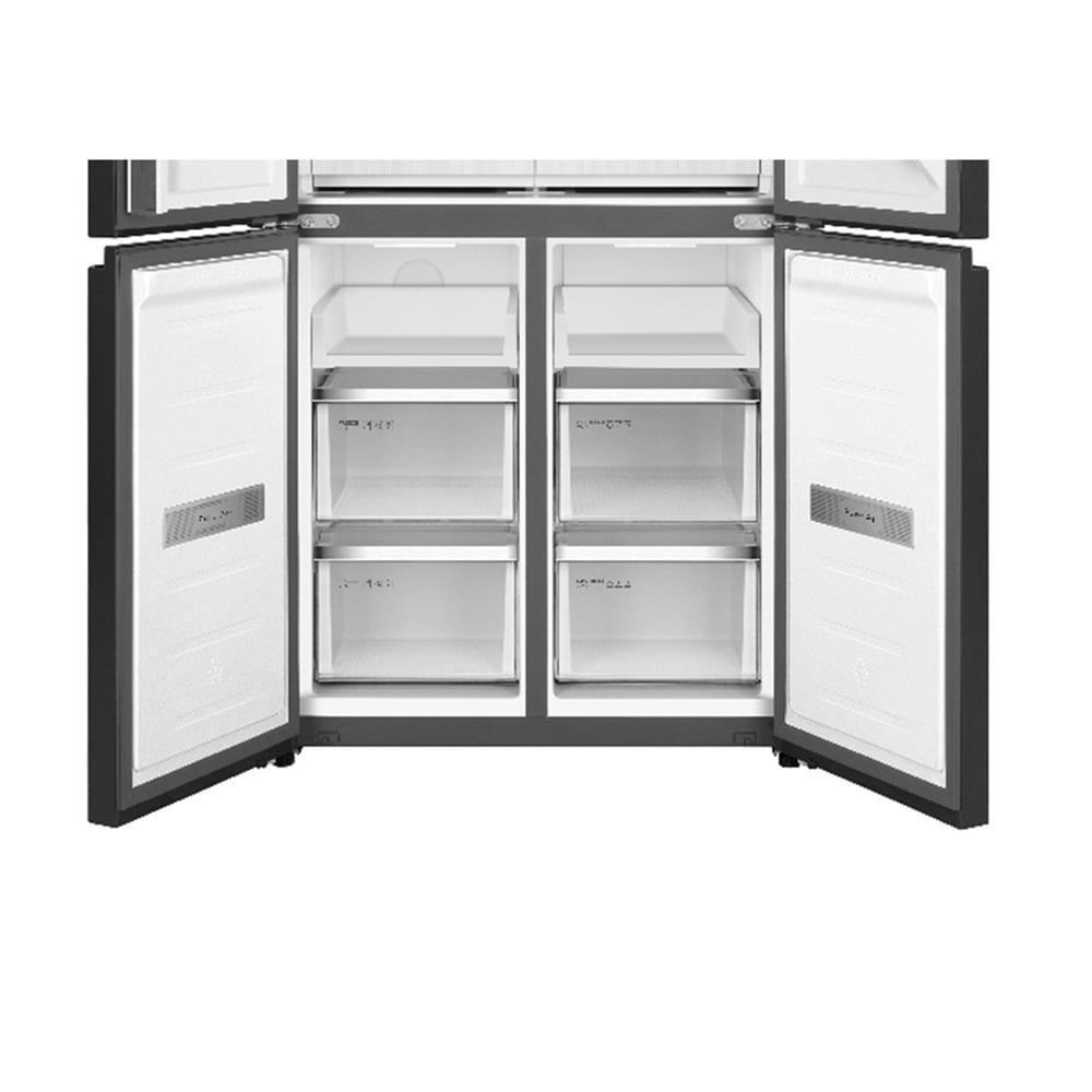 ตู้เย็น MULTI DOOR TCL RT52GCCDB 18.4 คิว กระจกดำ