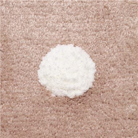 พรม HOME LIVING STYLE DOT 45X70 ซม. สีน้ำตาลอ่อน_4