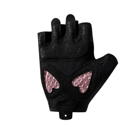 ถุงมือออกกำลังกายสำหรับผู้หญิง FITTERGEAR SWEET HEART SIZE S สีชมพู_1