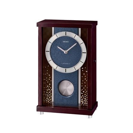 นาฬิกาตั้งโต๊ะ SEIKO CLOCKS QXW251B 11.8X7.2 นิ้ว สีน้ำตาล_0