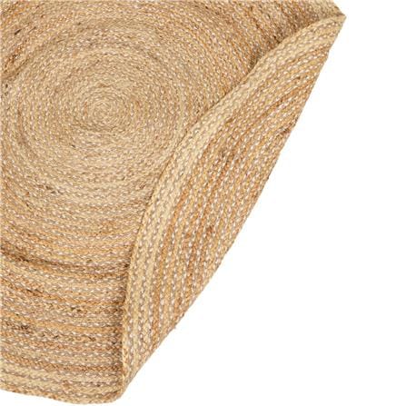 พรม HOME LIVING STYLE JUTE HARYA 130X130 ซม. สีน้ำตาล_2