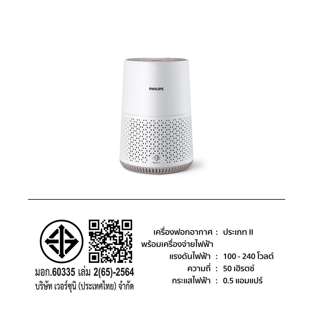 เครื่องฟอกอากาศ PHILIPS AC0650/10 44 ตารางเมตร