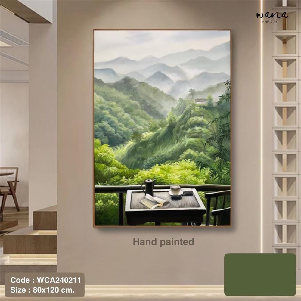 รูปภาพตกแต่ง WANA.GALLERY WCA240211 สีเขียว