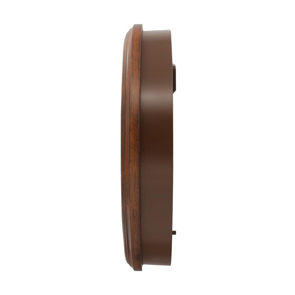 นาฬิกาแขวน SEIKO CLOCKS QXM611B 14.7 นิ้ว สีน้ำตาล