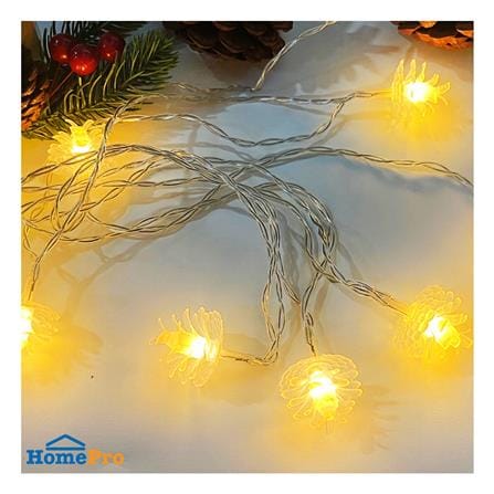 ไฟกะพริบ LED SIAMXMAS PINE CONES 1 วัตต์ 2.1 เมตร WARM WHITE_3