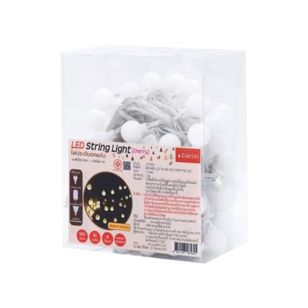 ไฟกะพริบ LED CARINI CHERRY 7 วัตต์ 10 เมตร WARM WHITE_6