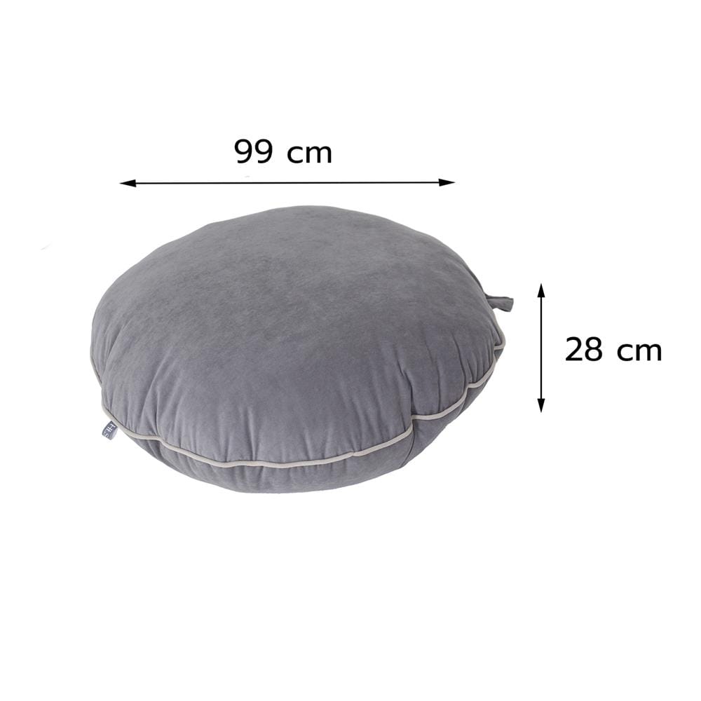 เบาะรองนั่ง HOME LIVING STYLE ZEN 39X39 นิ้ว สีเทา