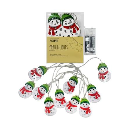 ไฟกะพริบ LED SIAMXMAS SNOWMAN 1 วัตต์ 2.1 เมตร WARM WHITE_1