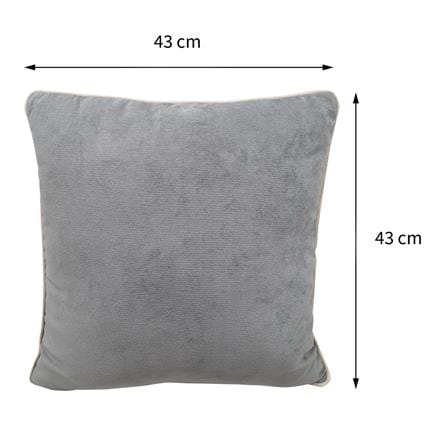 หมอนอิง HOME LIVING STYLE ZEN 17X17 นิ้ว สีเทา_6